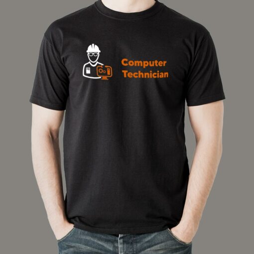 Computer Technician T-Shirt For Men