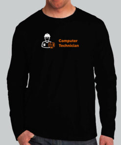 Computer Technician T Shirt For Men 3