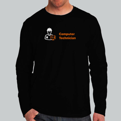 Computer Technician T-Shirt For Men