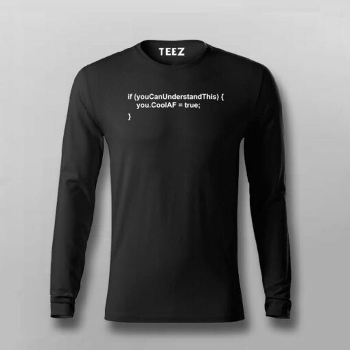 CoolAF Programmer Men’s Tee – Code with Swag