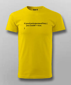 CoolAF Programmer Mens Tee Code with Swag 4