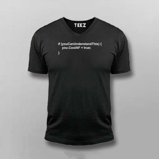 CoolAF Programmer Men’s Tee – Code with Swag