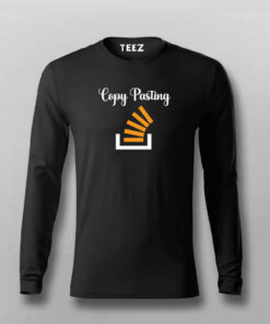 Copy Paste Programmer Tee – Stack Overflow Fun Wear