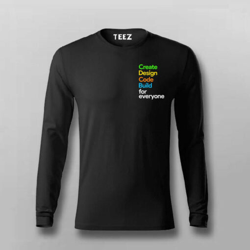 Create, Design, Code Google Philosophy Tee