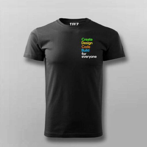 Create, Design, Code Google Philosophy Tee