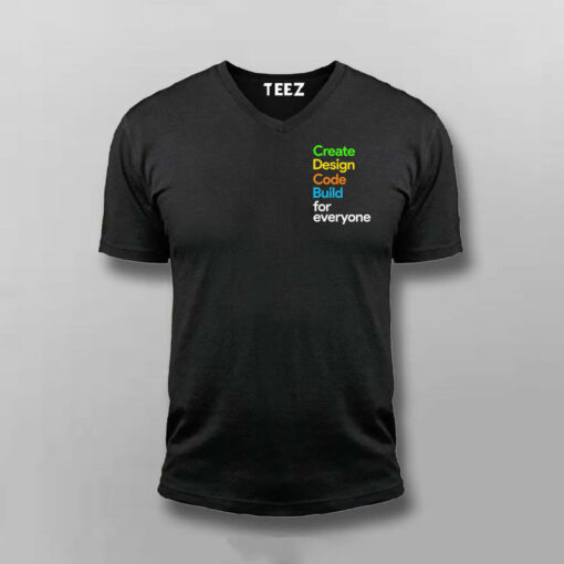 Create, Design, Code Google Philosophy Tee