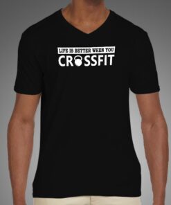Crossfit Life Quality T Shirt Fitness Meets Passion 4