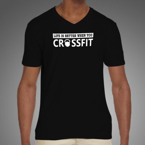 Crossfit Life Quality T-Shirt – Fitness Meets Passion