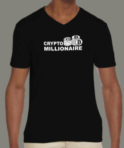 Crypto Millionaire T Shirt Invest Hold Prosper 3
