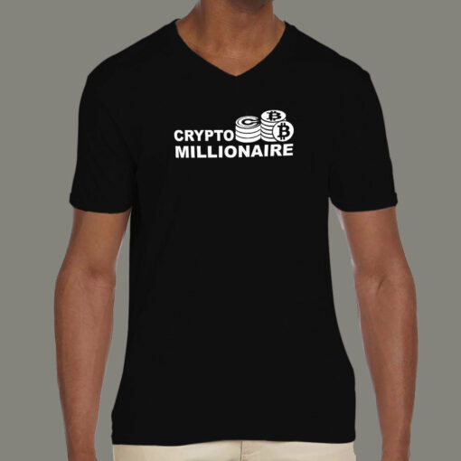 Crypto Millionaire T-Shirt – Invest, Hold, Prosper