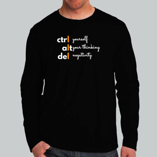 Ctrl Alt Del Mindset T-Shirt