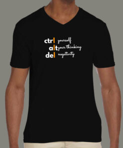 Ctrl Alt Del Mindset T Shirt Positivity Code 3