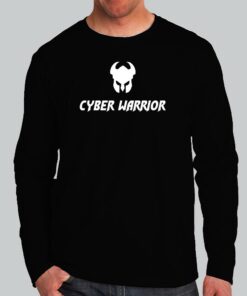 Cyber Warrior Elite Defender T Shirt Secure Your Style 3