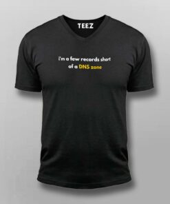 DNS Zone Sysadmin Mens T Shirt Quirky IT Humor 4
