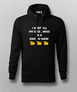 Dad-A-Base Jokes Men’s T-Shirt – Laugh With Every Query