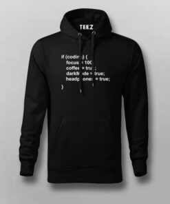 Dark Mode & Coffee Programmer Men’s T-Shirt – Code All Night