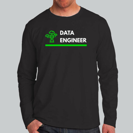 Data Engineer’s Ultimate Cotton Tee – Dive Into Data