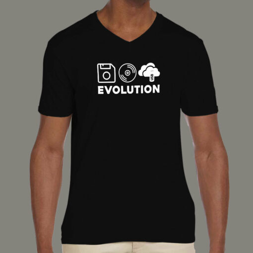 Data Storage Evolution T-Shirt – Journey through Tech