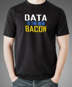Data is the New Bacon Tech Men’s Shirt