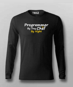 Daytime Programmer, Nighttime Chef Men’s Tee – Dual Talent