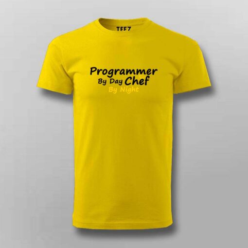 Daytime Programmer, Nighttime Chef Men’s Tee – Dual Talent