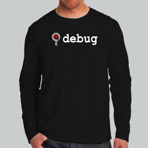 Debug Like a Pro Men’s Coding T-Shirt