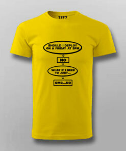 Deployment Rule Mens T Shirt Master the Launch 4