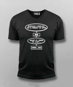 Deployment Rule Mens T Shirt Master the Launch 5