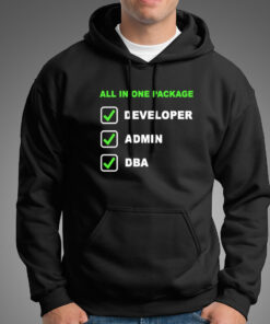 Developer – Admin – Dba All In One Package T-Shirt For Men