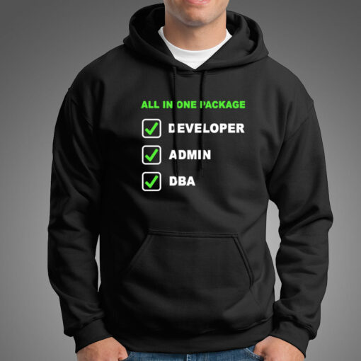 Developer – Admin – Dba All In One Package T-Shirt For Men