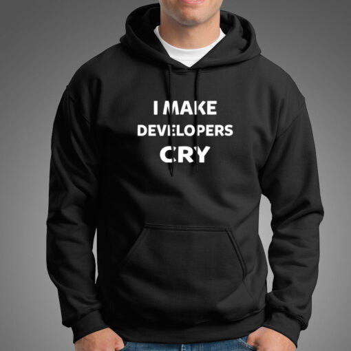 Developers Cry T-Shirt – Fear The Code Reviewer