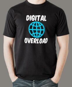 Digital Overload Navigating the Info Age Tee