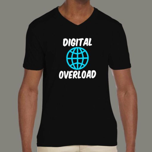 Digital Overload Navigating the Info Age Tee