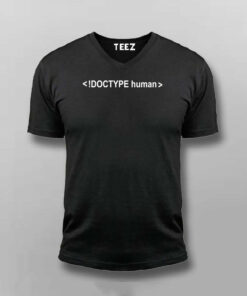 Document Type Human Mens Tee Beyond Digital Life 5