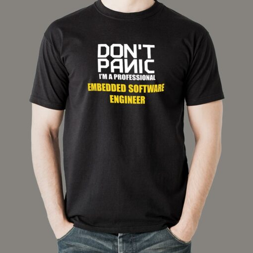 Don’t Panic, I’m an Expert Engineer’ Tech Tee