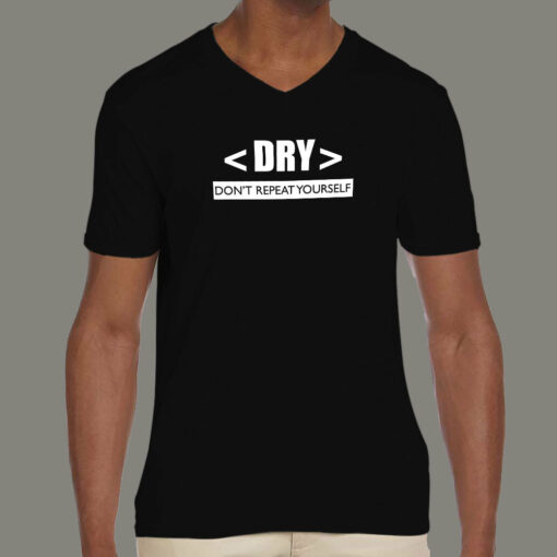 Don’t Repeat Yourself Men’s DRY Tee