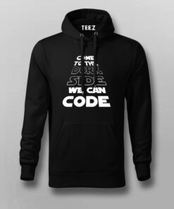 Dork Side Coders Men’s T-Shirt – Join The Code Force