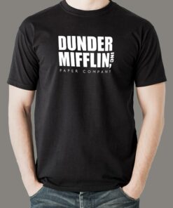 Dunder Mifflin Office Fan Cotton T-shirt For Men