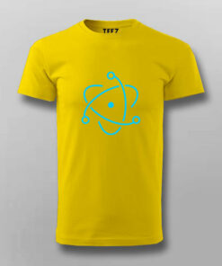 Electron JS Developer T Shirt Code in Style 4