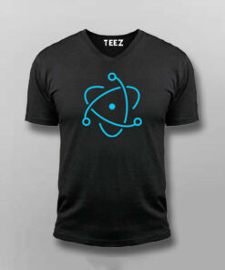 Electron JS Developer T Shirt Code in Style 5