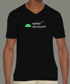 Elite Senior Android Developer T Shirt Lead the Code 4