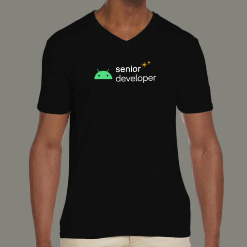 Elite Senior Android Developer T-Shirt – Lead the Code