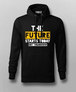 Embrace Today’s Future Inspirational Men’s T-Shirt – Act Now