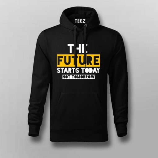 Embrace Today’s Future Inspirational Men’s T-Shirt – Act Now