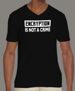 Encryption Is Not A Crime Privacy Advocate Tee 4