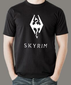 Epic Skyrim Adventure  Gamer’s Fantasy World Tee