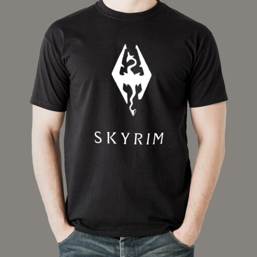 Epic Skyrim Adventure  Gamer’s Fantasy World Tee