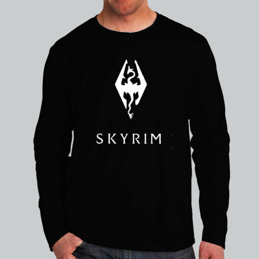 Epic Skyrim Adventure  Gamer’s Fantasy World Tee