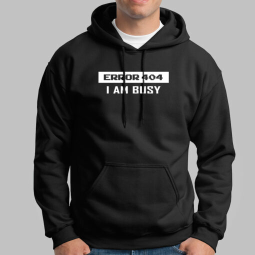 Error 404 I AM Busy T-Shirt – Web Dev’s Day Off