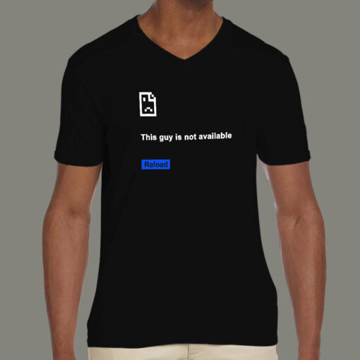 Error 404 This Guy Not Available T-Shirt